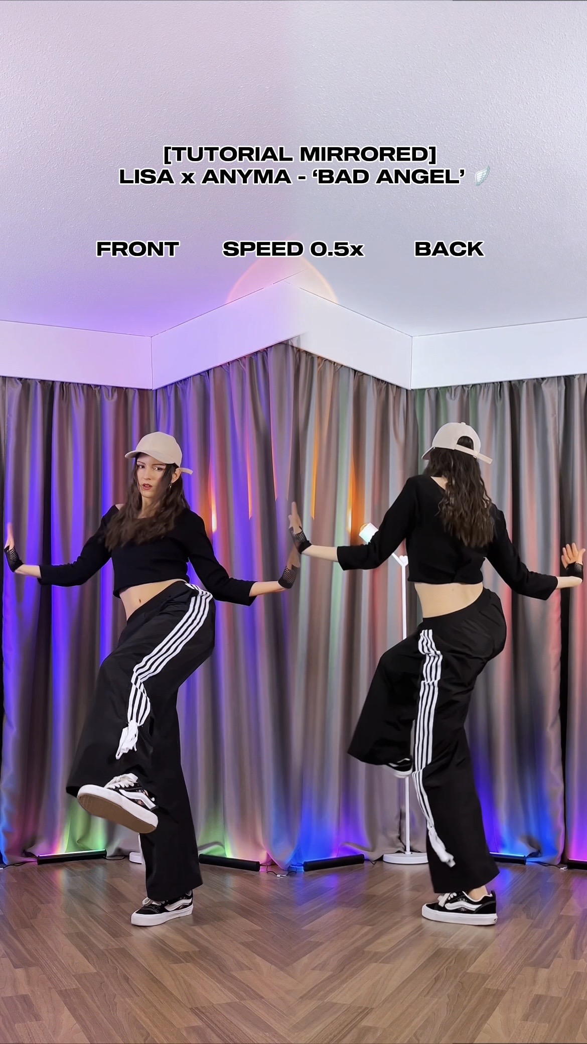 LISA x Anyma - 'Bad Angel' Mirrored Dance Tutorial