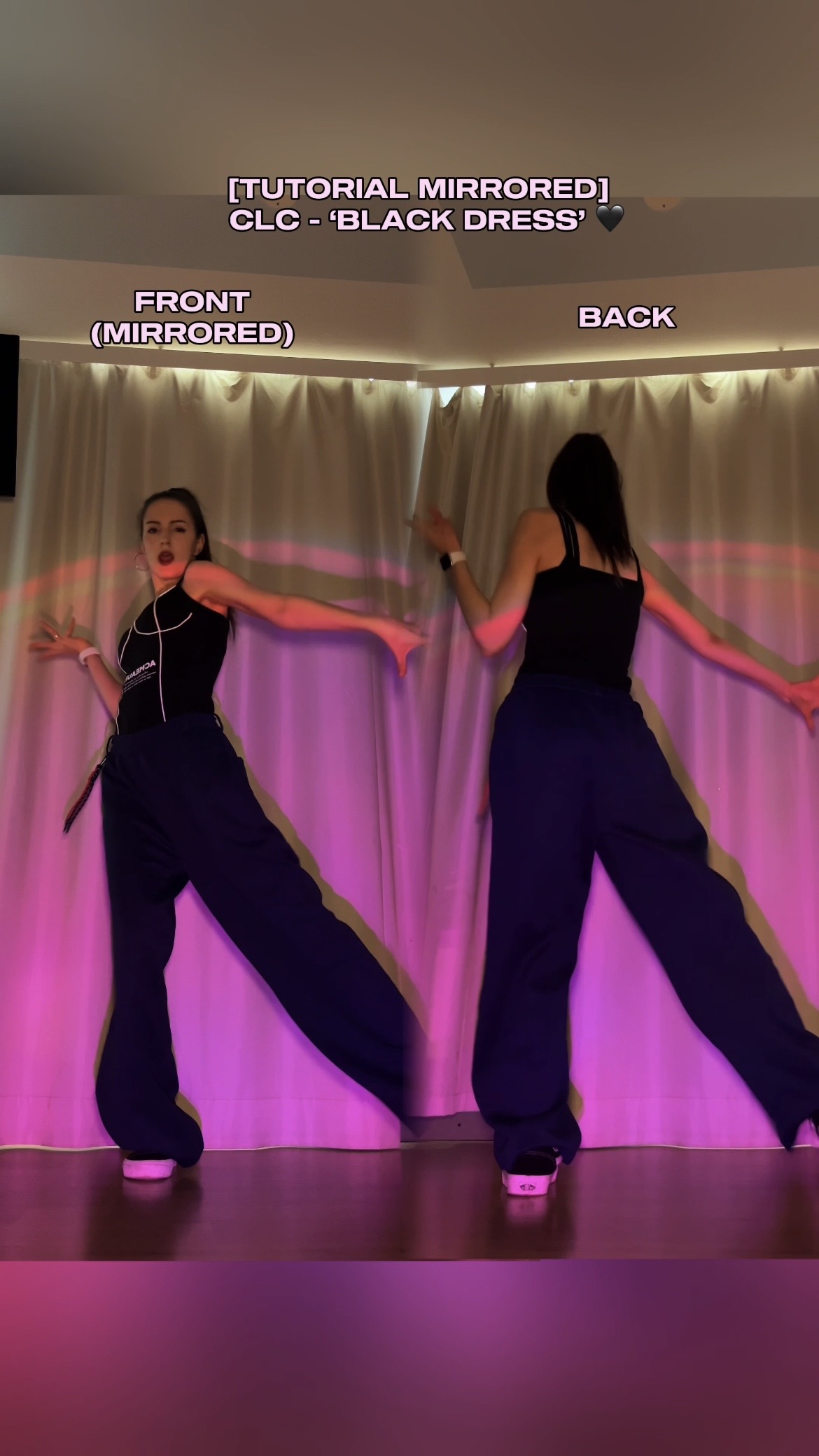 CLC - 'Black Dress' Mirrored Dance Tutorial