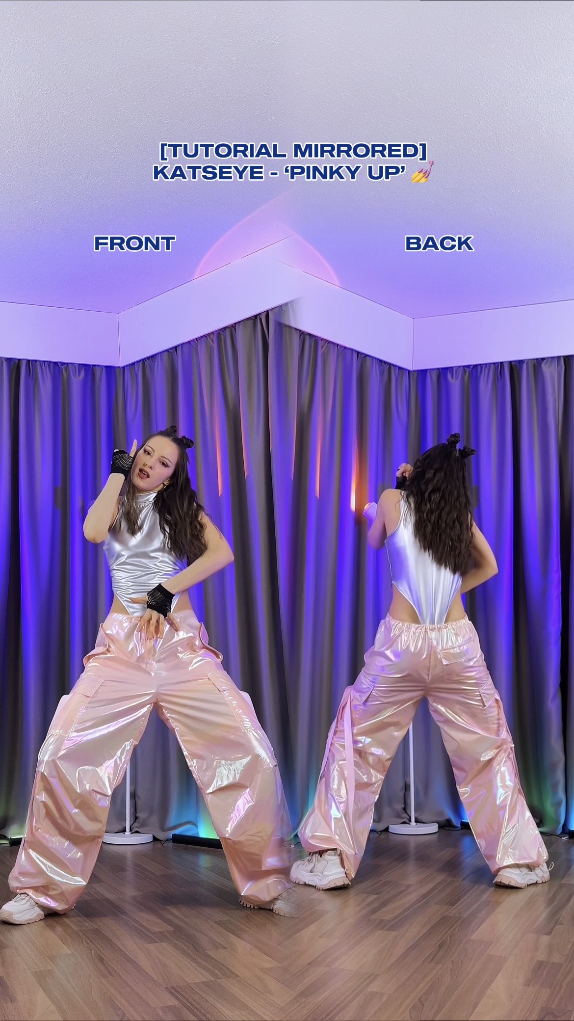 KATSEYE - 'PINKY UP' Mirrored Dance Tutorial