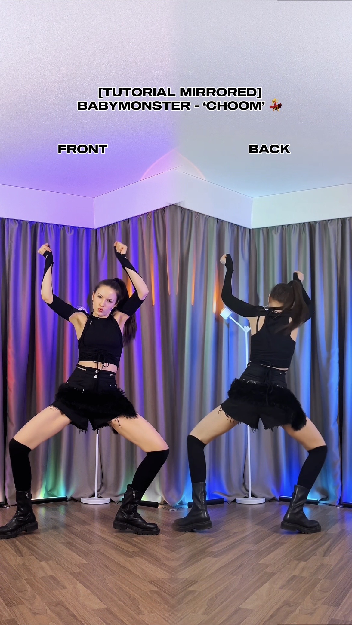BABYMONSTER - 'CHOOM' Mirrored Dance Tutorial
