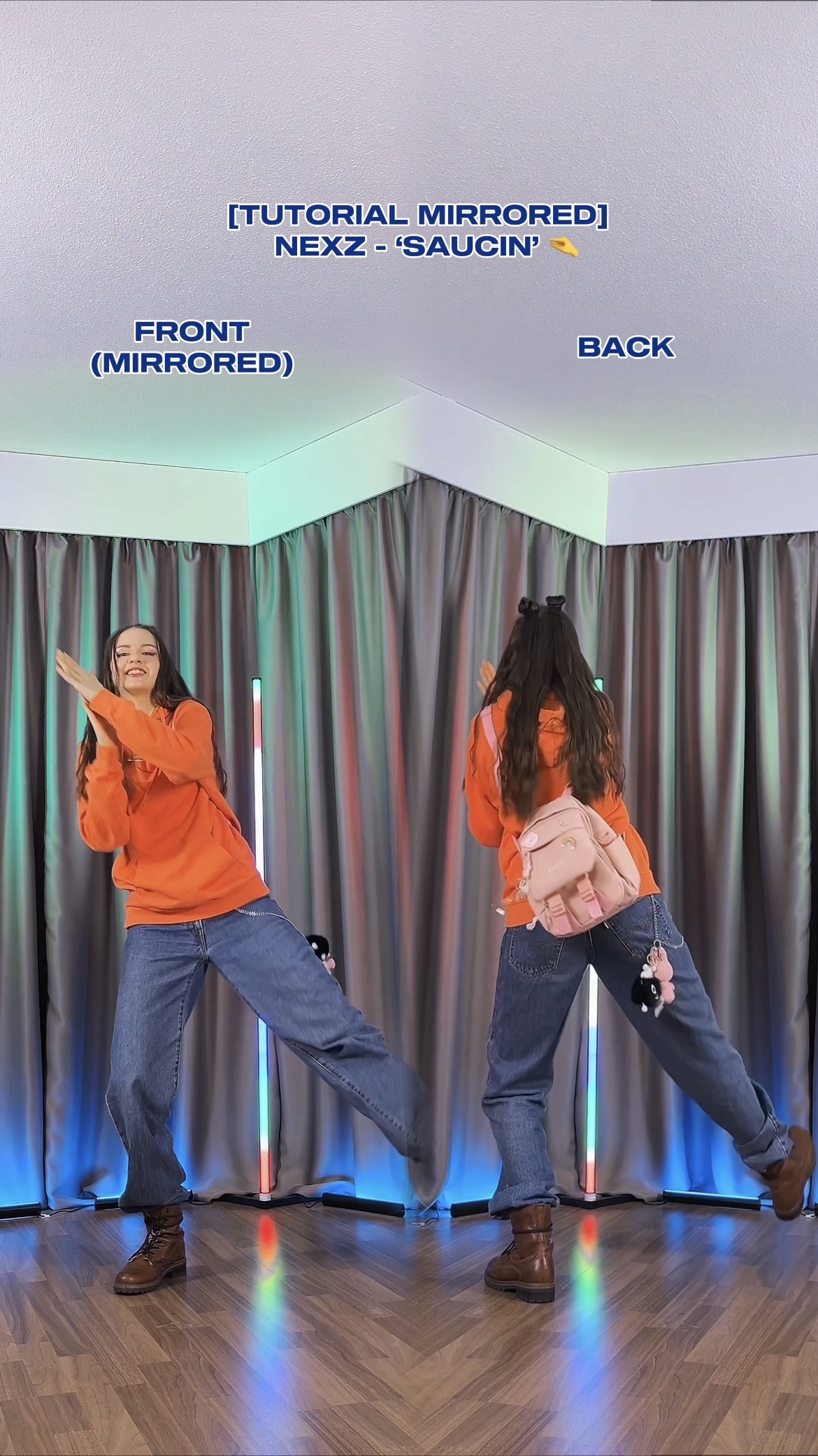 NEXZ - 'SAUCIN' Mirrored Dance Tutorial