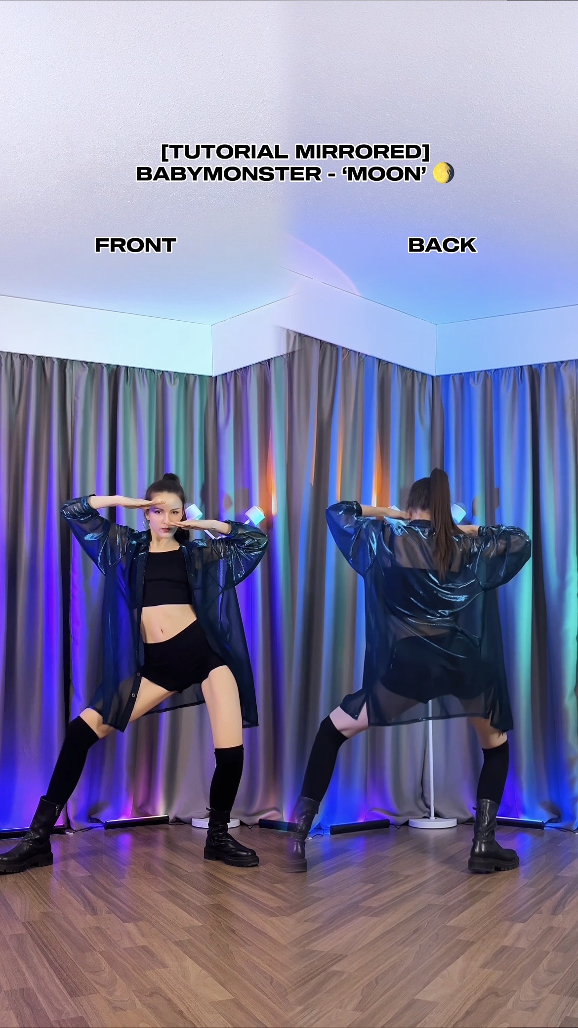 BABYMONSTER - 'MOON' Mirrored Dance Tutorial